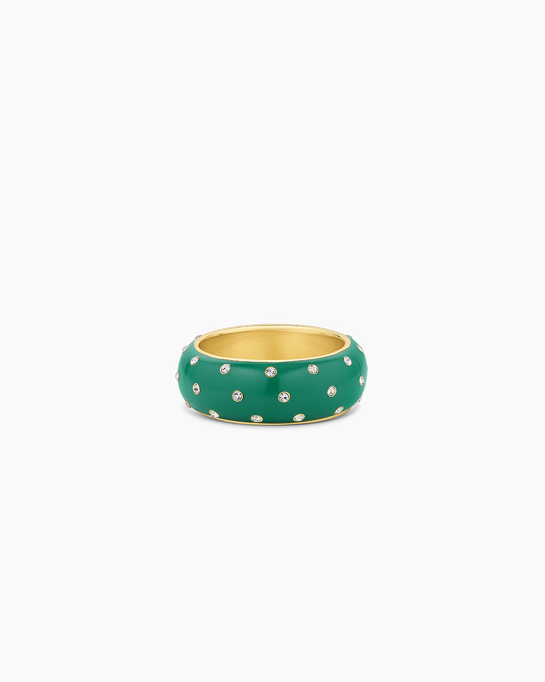 Gorjana Candice Rose Gold Shimmer Ring - Size 6, Cubic Zirconia Detail, Stackable Dainty Ring - View #9